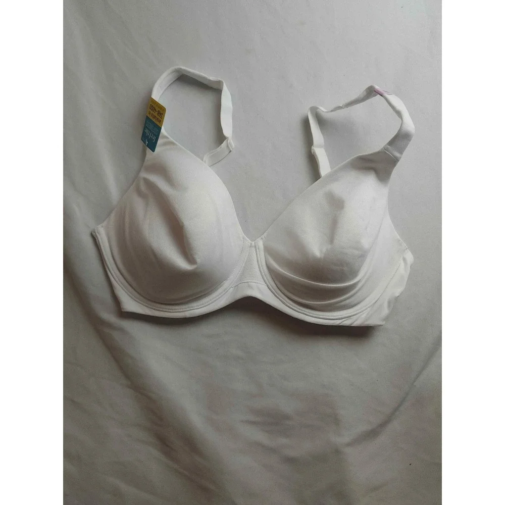 Vanity Fair Beauty Back Full Coverage Underwire Bra White 36D‎ 76380